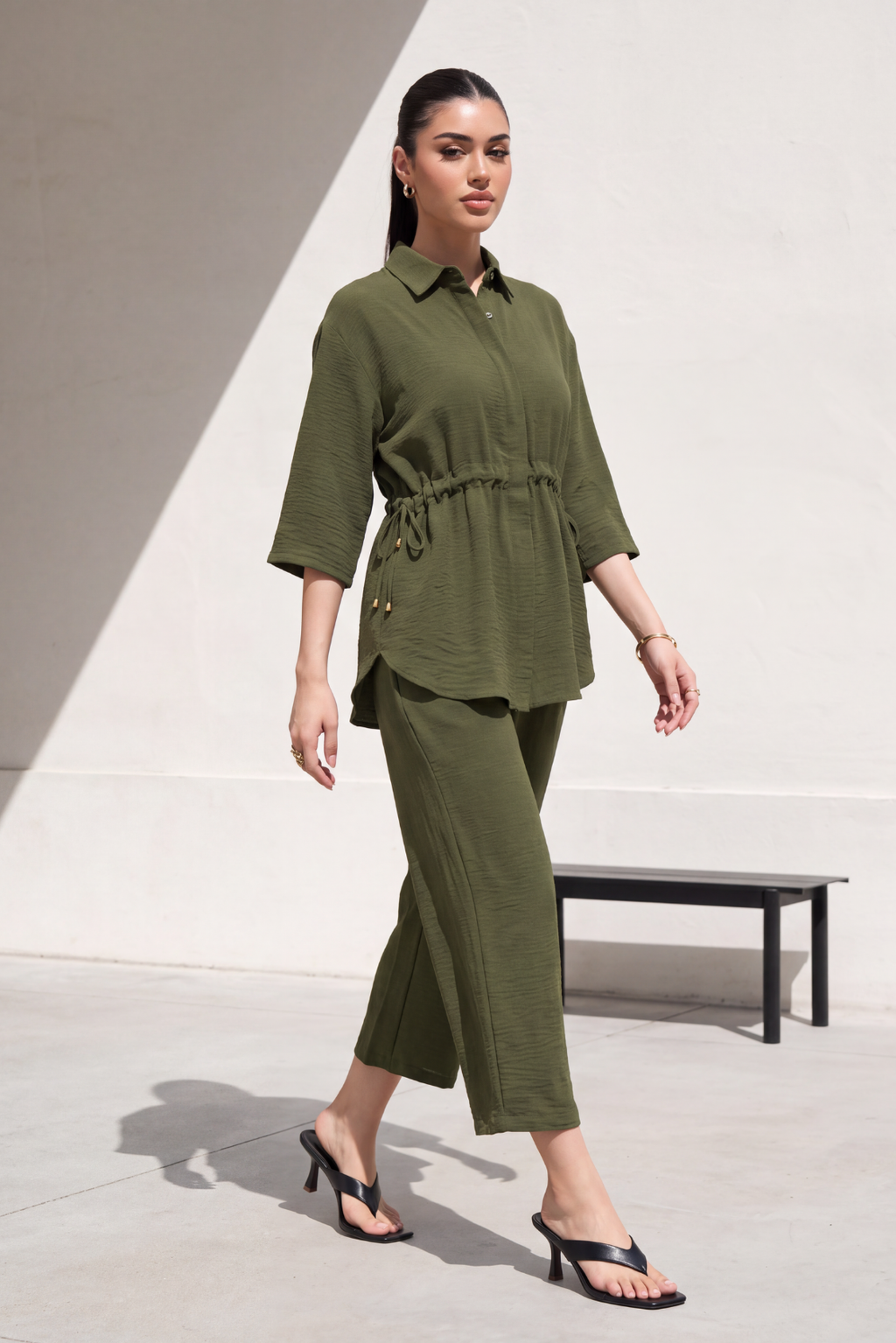 The hourglass set - Green