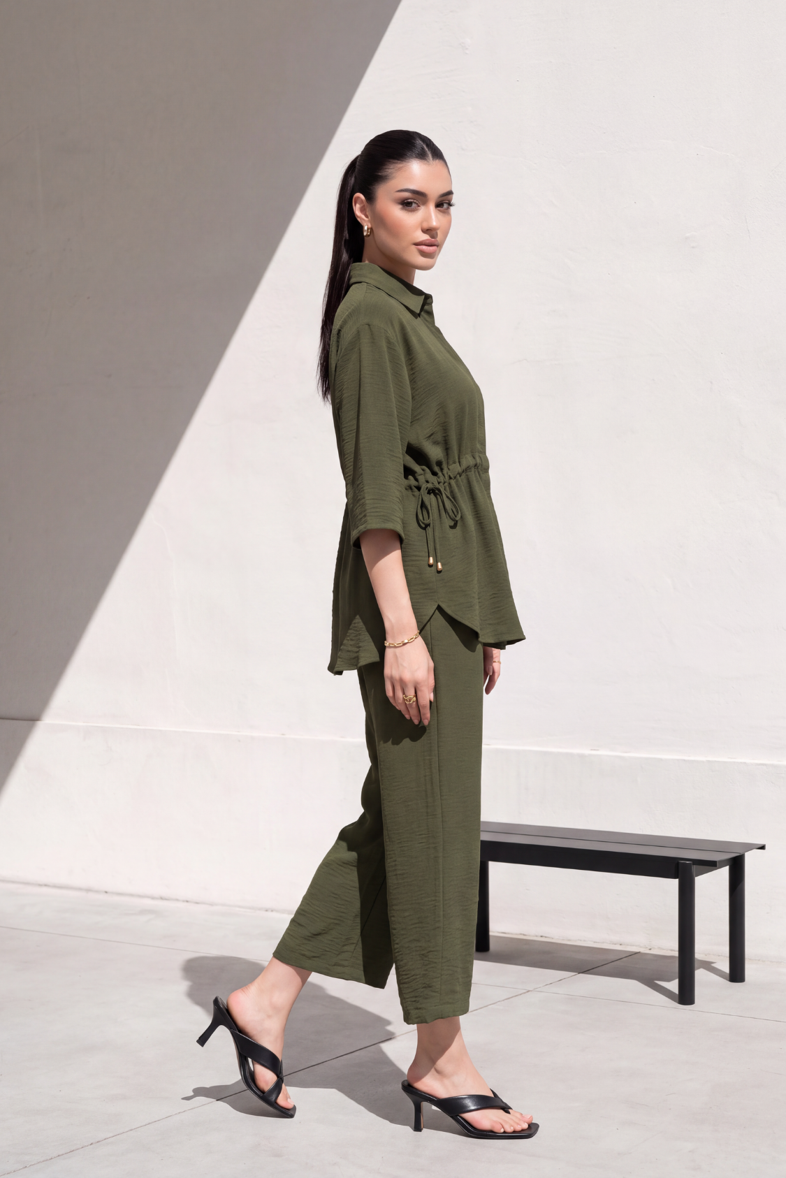 The hourglass set - Green