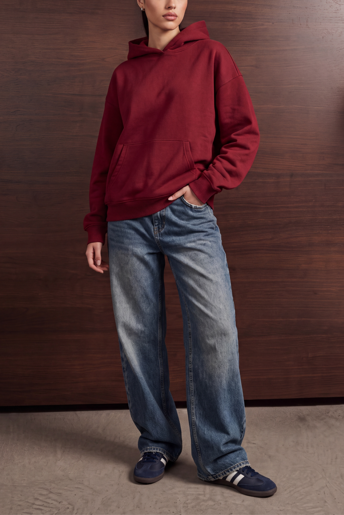 Women Hoodie - Vintage Cherry
