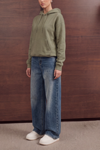 Women Hoodie - Earthy Sage