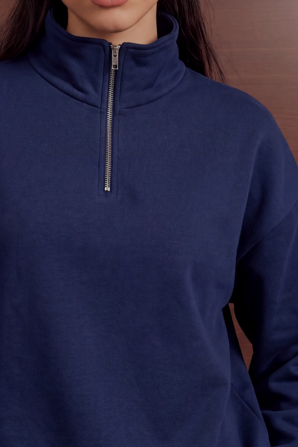 Quarter Zip Set – French Navy