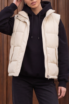 Puffer Gillet - White