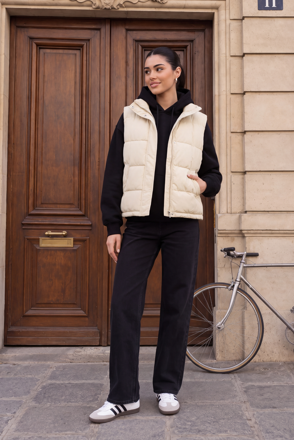 Puffer Gillet - White Main image