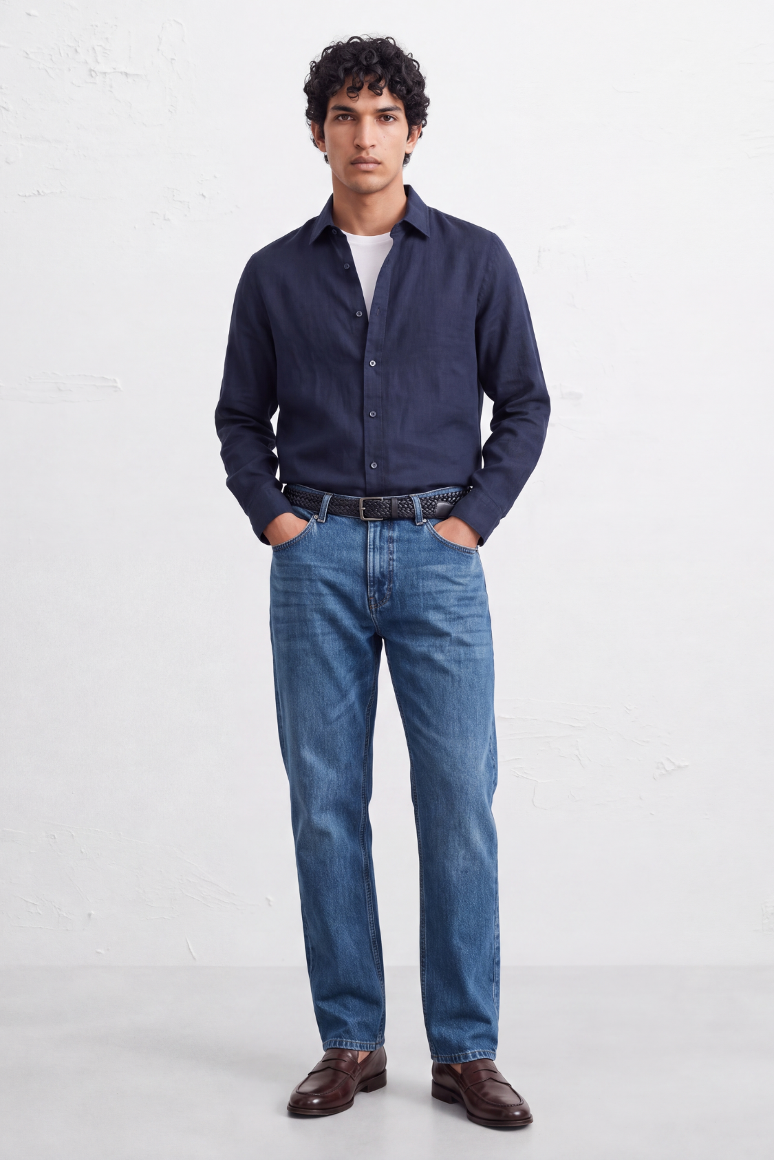 Straight Fit Jeans – Blue