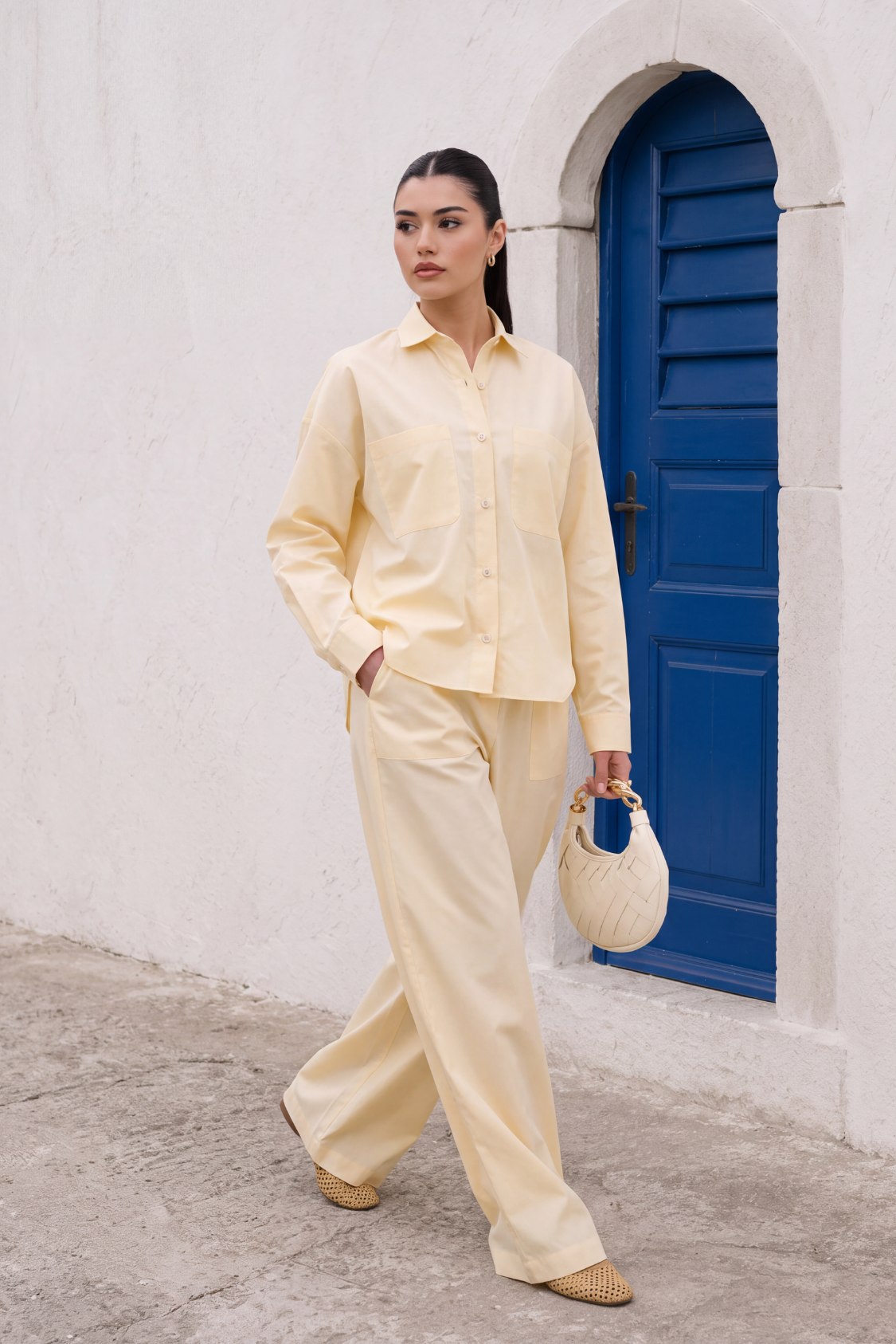 Butter Co-Ord Set - Yellow Secondary image