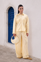 Butter Co-Ord Set - Yellow