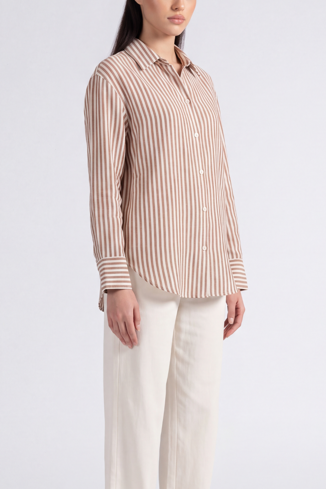 Stripe Red and white Shirt - Women