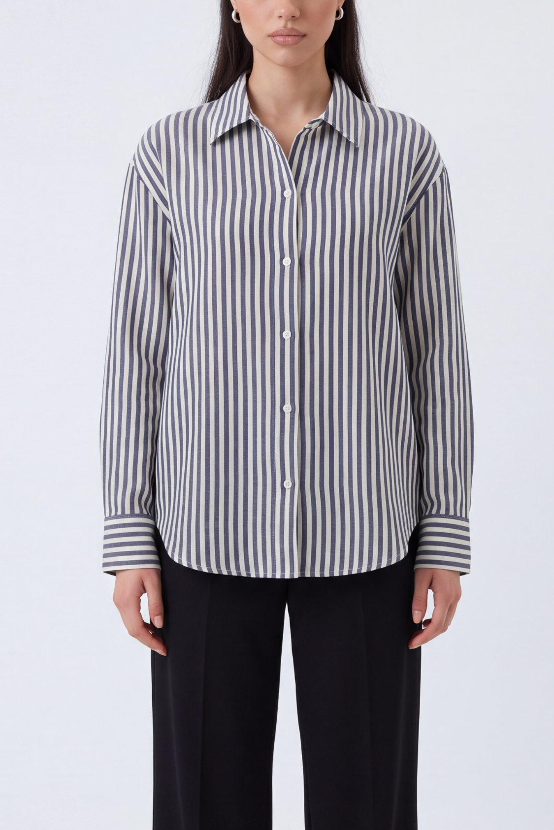 Grey And White Stripes - Women Main image