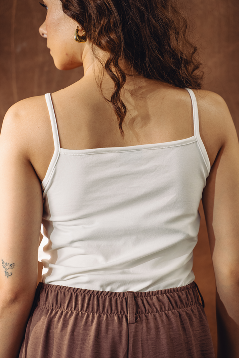 Slim Fit Camisole - White