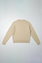 Snug-fit Wool Cardigan - Nude